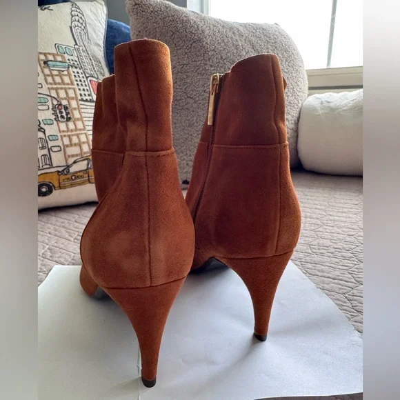 NEW‼️Aquataila Marabella Suede Bootie, Bronze Brown Sz. 7.5